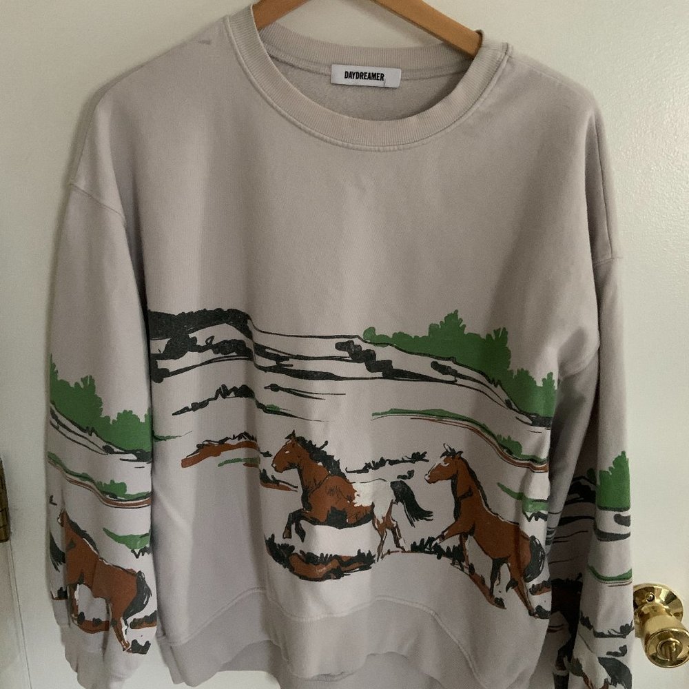 Running Horse Sweatshirt, Daydreamer brand from Free People
